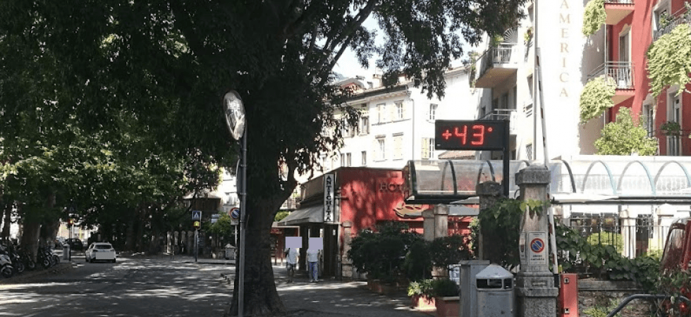 Caldo, record degli ultimi 84 anni a Cavalese: superato il primato del 1935