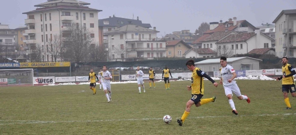 V per Vendetta, anzi Vecchiato'', il Belluno batte il Trento