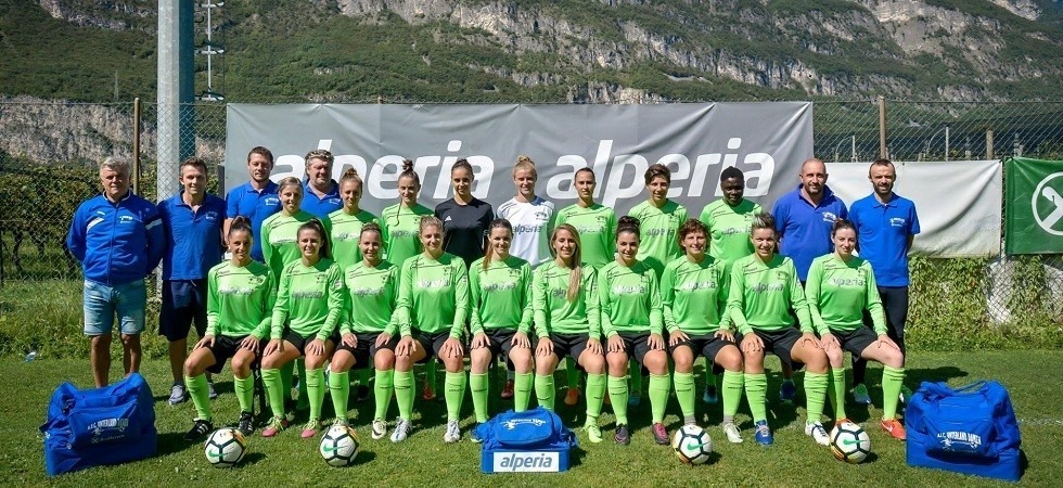 La formazione dell'Unterland Damen 2017/18