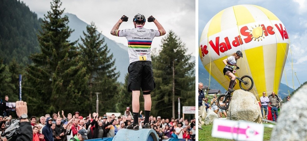 Una Vermiglio iridata, i campioni del Mondo dominano nel Trial in val di Sole
