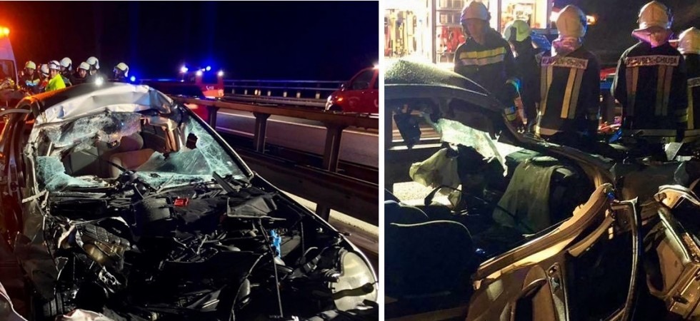 Grave incidente in A22, un'auto si è scontrata con un mezzo pesante