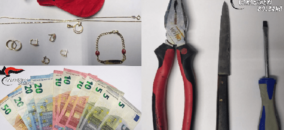 Fermata per un controllo, risulta evasa dai domiciliari e in possesso di gioielli rubati