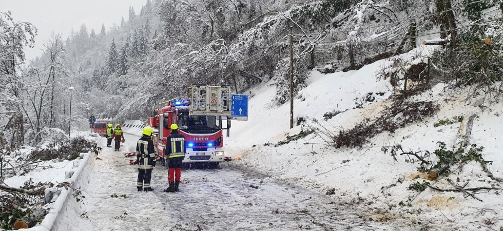 Maltempo, i sindaci del bellunese: "Le nevicate hanno esaurito i budget dei Comuni montani"