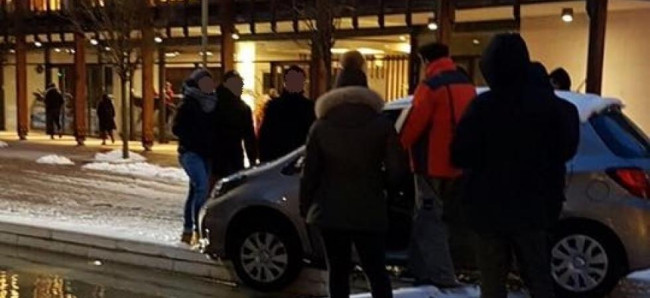 L'incidente di ieri sera