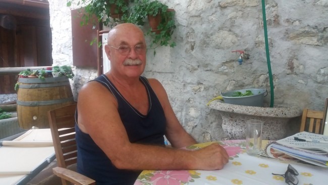 MIchael von der Heyde nella sua casa di Pranzo