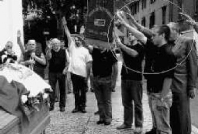 foto Fulvio Fiorini pubblicata sul 'Trentino' il 12 giugno 2007