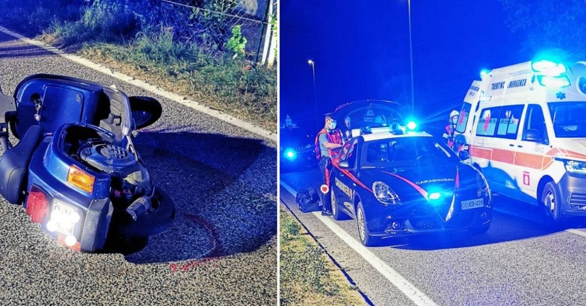 Schianto auto - moto, un ragazzo di 17 anni è stato trasportato in ...
