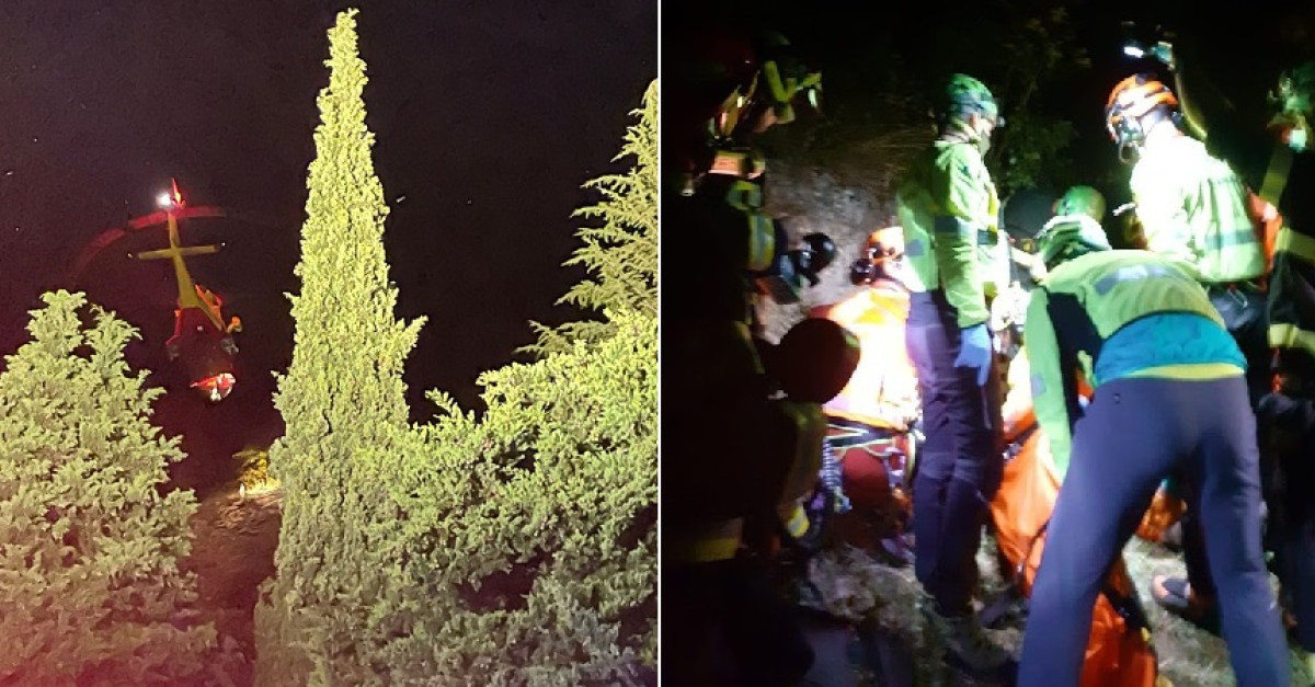 Paura nella notte, una 20enne scivola in una scarpata e precipita per ...