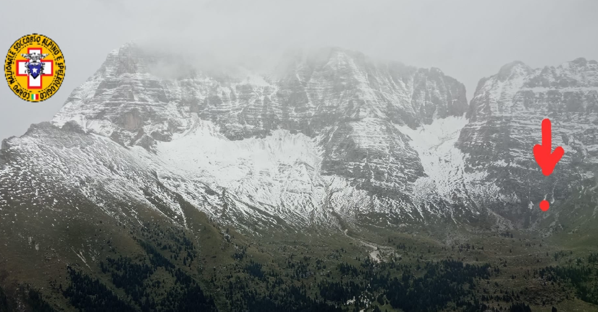 Tragedia in montagna, precipita per 200 metri davanti gli occhi degli ...