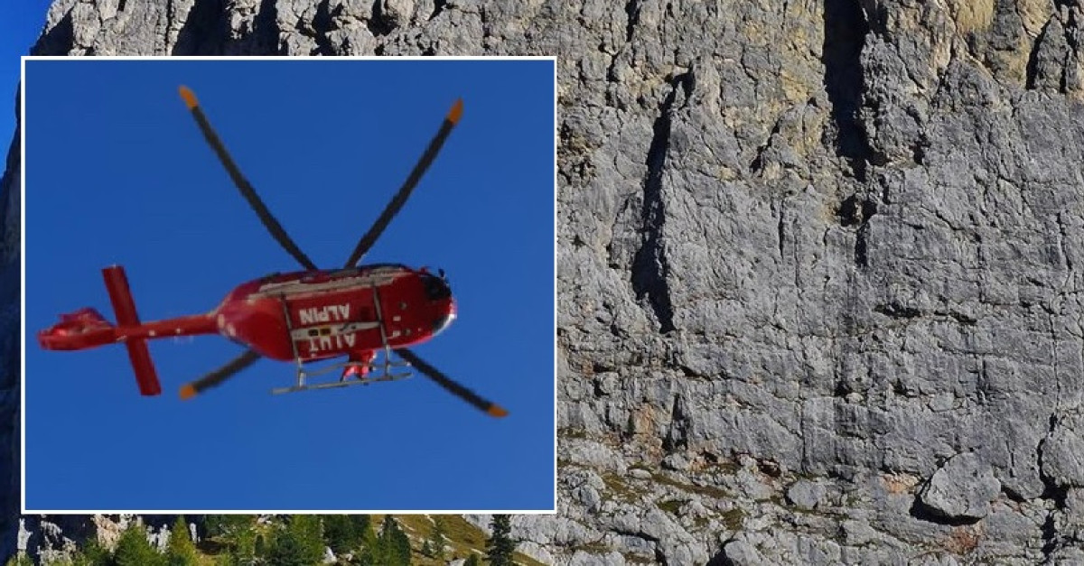 Incidente in montagna, 28enne precipita per 20 metri durante un ...