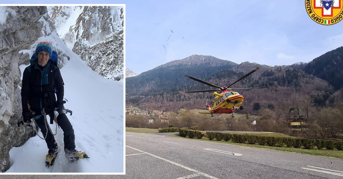 Dramma in montagna, cade per 70 metri in un canalone sotto gli occhi ...