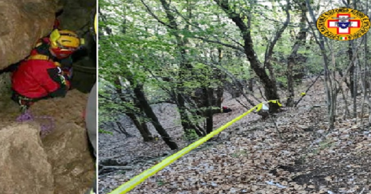 Colpita da sassi e roccia, donna bloccata in una grotta (FOTO ...