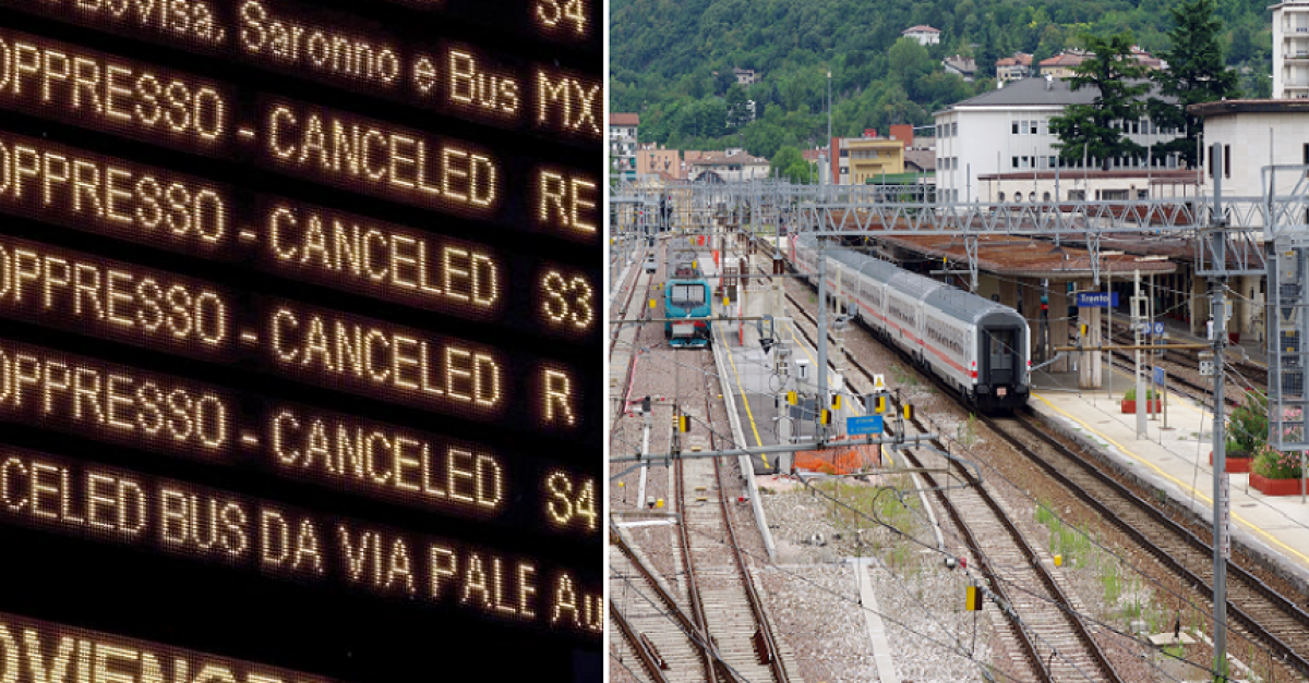 Sciopero dei treni in tutta Italia dopo il drammatico incidente in ...