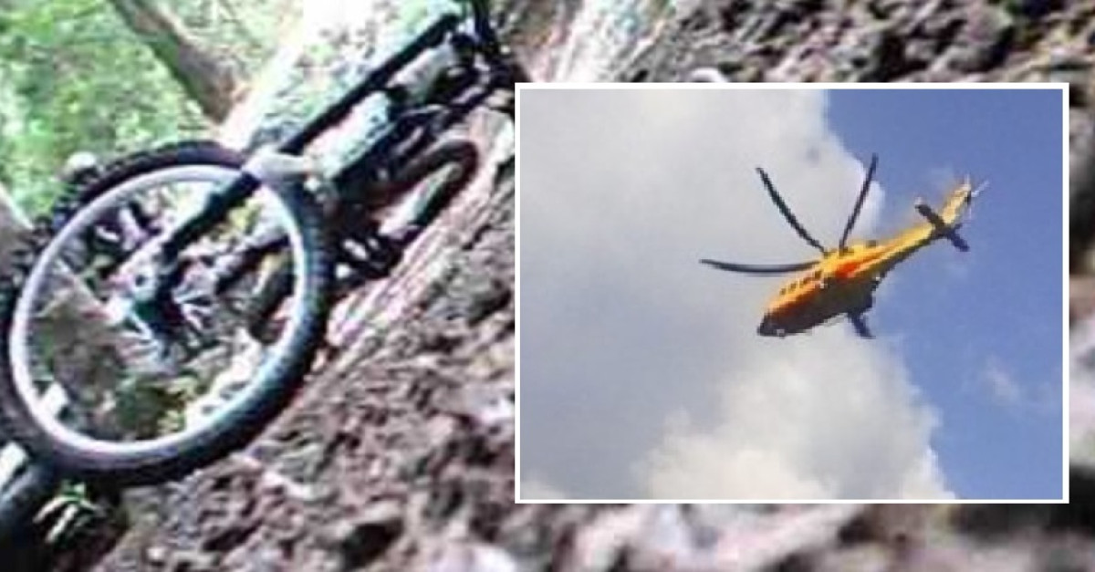 Violenta caduta al bike park, 19enne trasportata in elicottero all ...