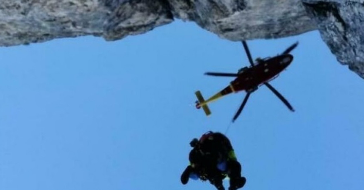 Fungaiolo scivola e ruzzola per diverse decine di metri fermandosi ...