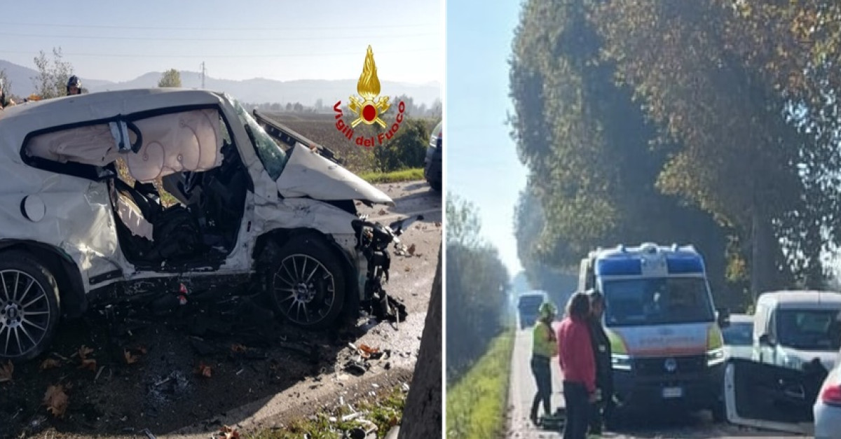 Tremendo schianto frontale, sono morti due ragazzi di 20 e 24 anni. Due ...