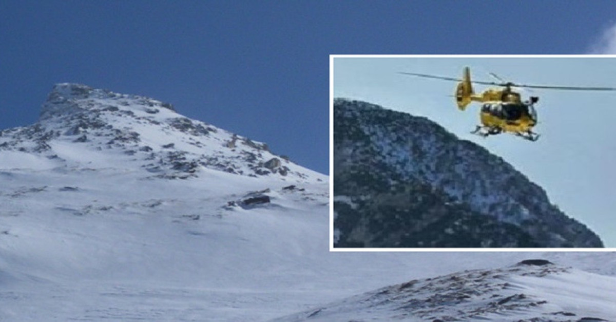 Scialpinista cade mentre affronta una discesa e si ferisce ad una gamba ...