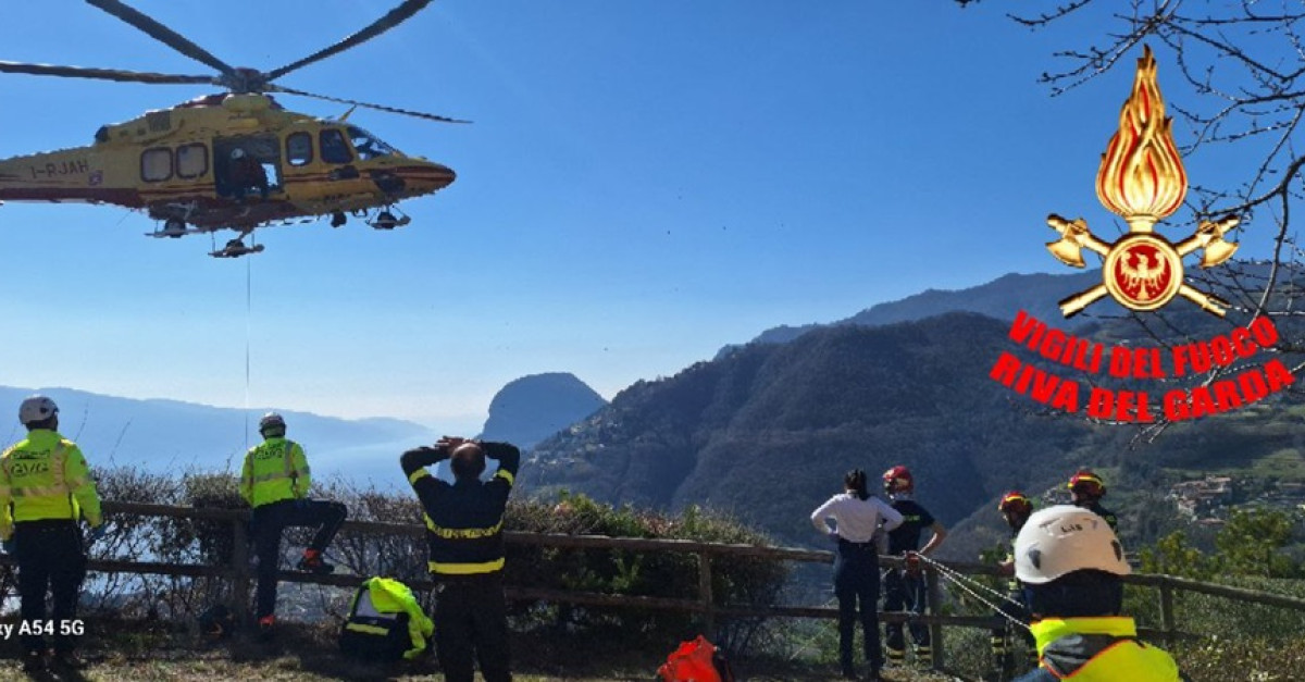 Precipita per 30 metri e rimane bloccato, momenti di paura nel bosco ...
