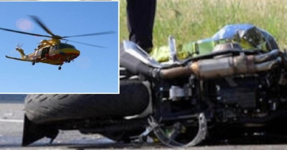 Violento scontro tra una moto e un'auto: giovane centauro di 17 anni ...