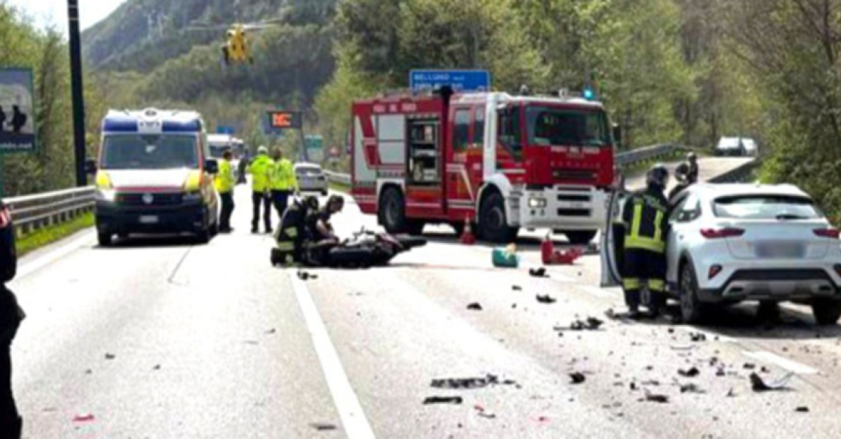Tremendo schianto tra tre auto e una moto sulla statale, muore a 33 ...