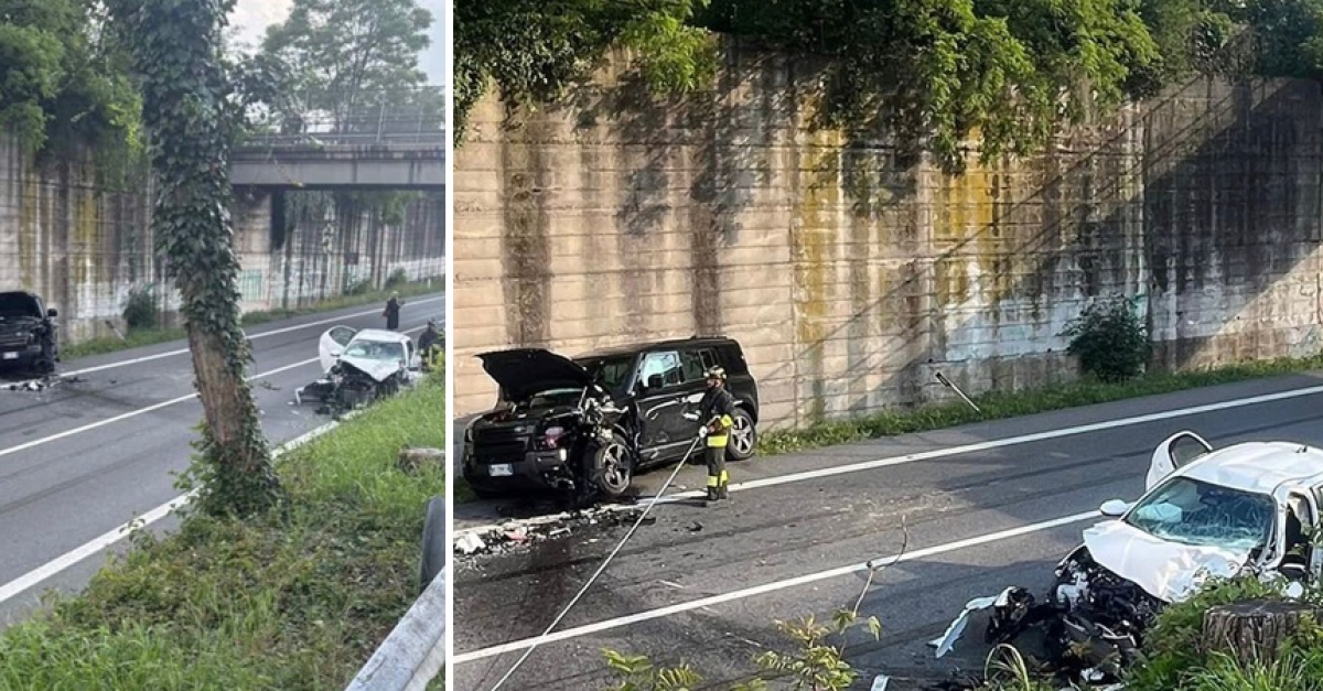Terribile frontale tra due auto sulla Statale: una donna trasportata in ...