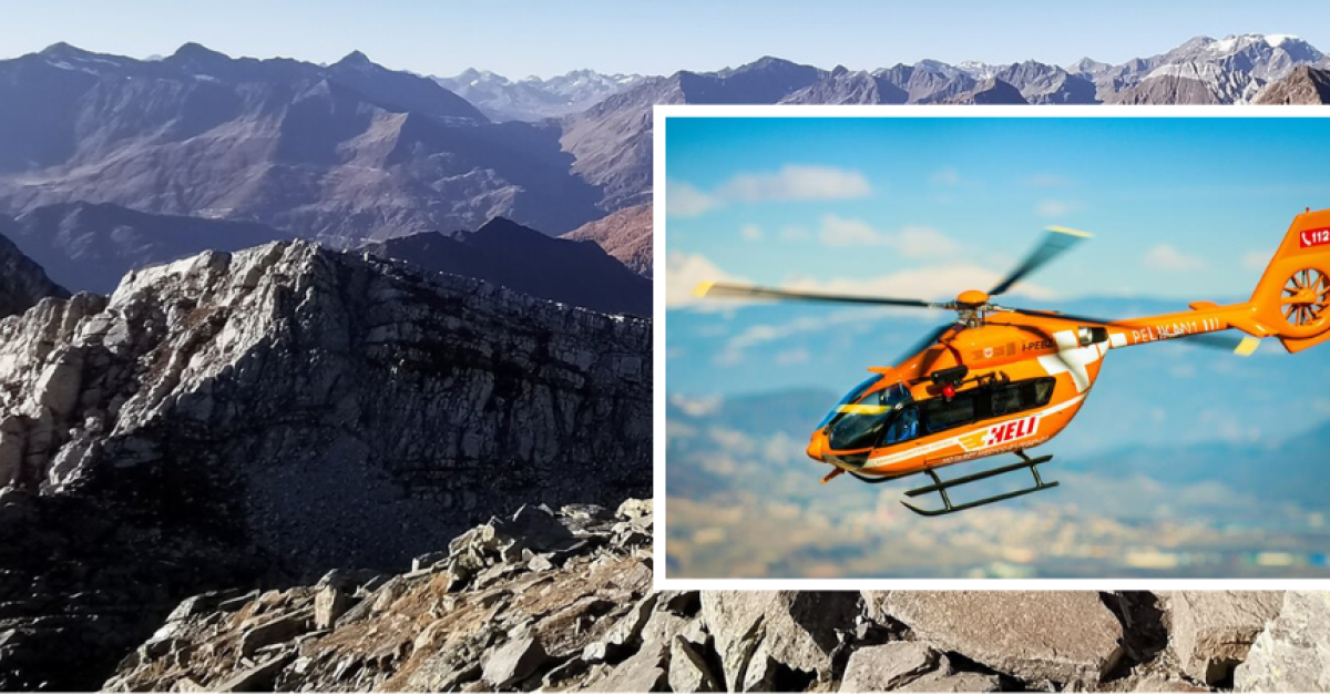Grave incidente in montagna sulla via ferrata, cade e precipita per 100 ...