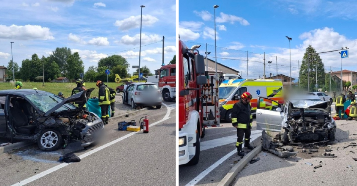Paura sulla strada, violento scontro tra due auto: tre donne ferite ...