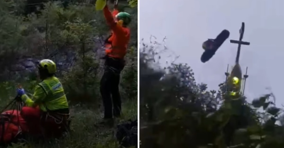 Scivola nel bosco e sbatte violentemente la testa, momenti di paura per ...