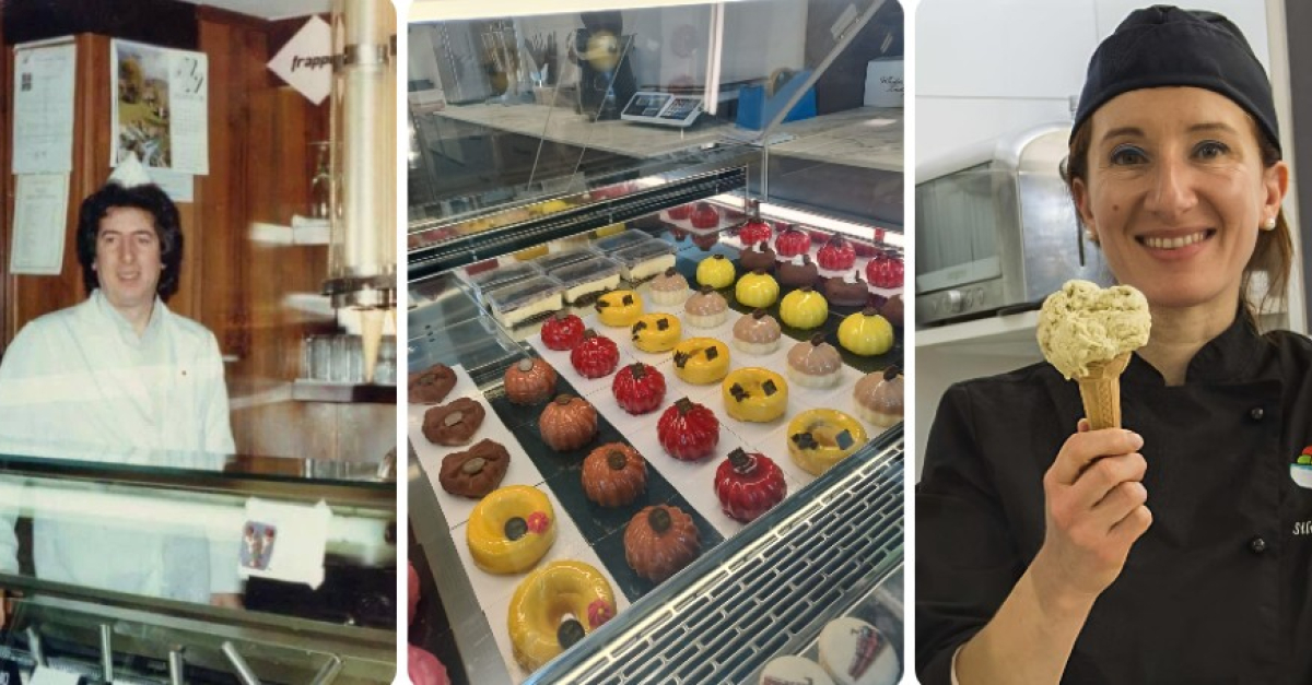 Una gelateria artigianale in Valtellina, con una storia di famiglia e innovazione, in primo piano