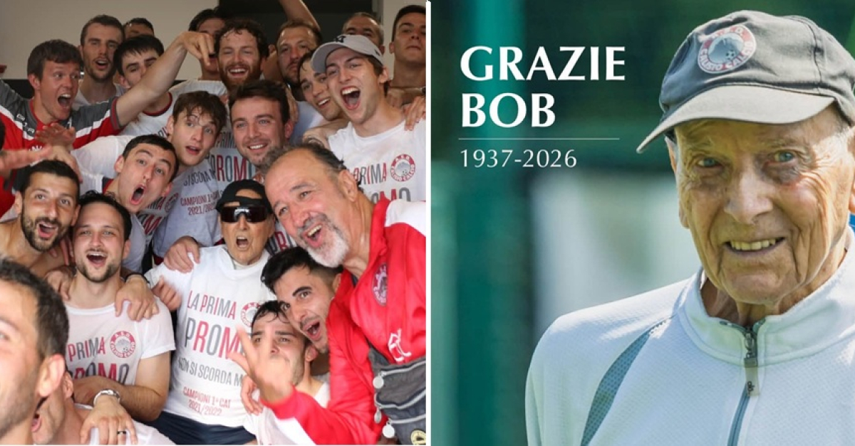 Dirigente del Calisio, Roberto Bonvecchio, scompare a 89 anni. Lutto nel mondo del calcio trentino