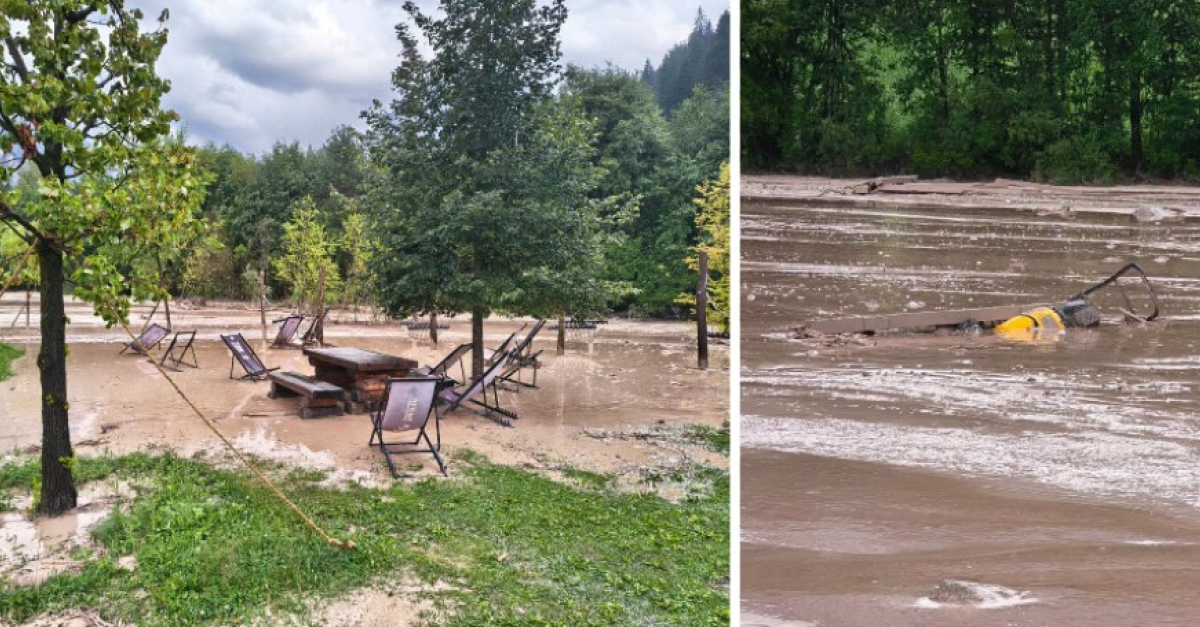 Colata di fango e detriti in montagna, evacuazioni e soccorso in atto