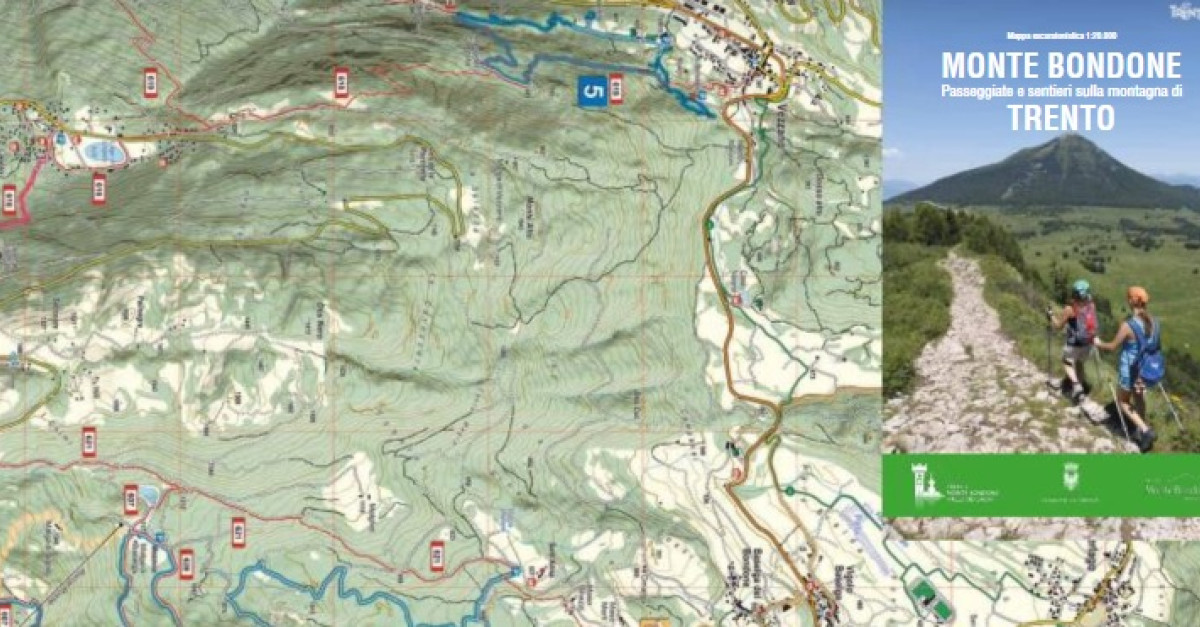 Monte Bondone, tra sentieri e natura arriva la nuova mappa ...