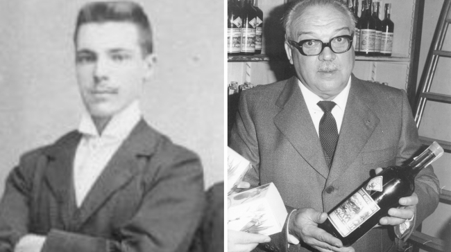 Giuseppe Cappeletti e il nipote Ferrante